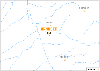 map of Namageni