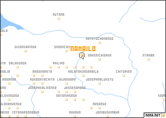 map of Namailo