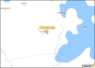 map of Namakau