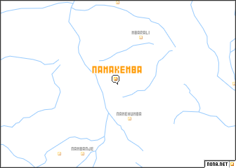map of Namakemba