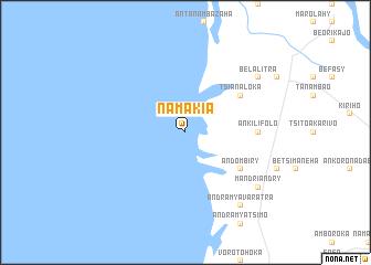 map of Namakia