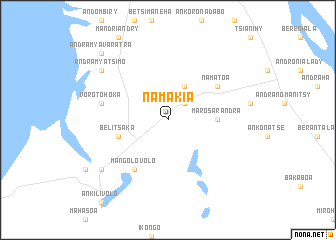 map of Namakia