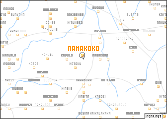 map of Namakoko