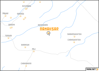 map of Namaksār