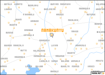 map of Namakunyu