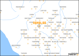 map of Namalao