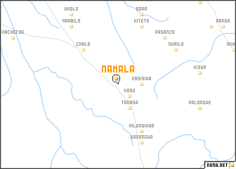 map of Namala