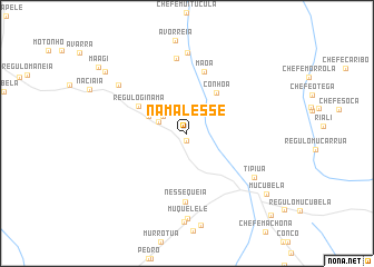 map of Namalesse