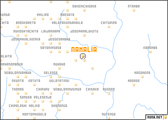 map of Namalia