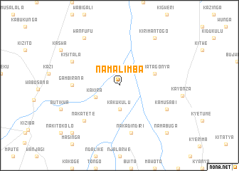 map of Namalimba