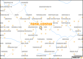 map of Namalkomrha