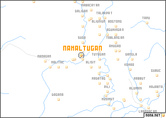 map of Namaltugan