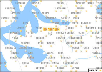 map of Namamba