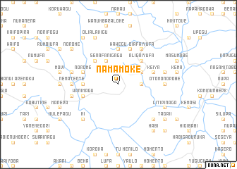 map of Namamoke