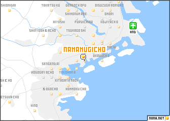 map of Namamugichō