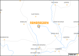 map of Nāmanagarh