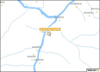 map of Namananga