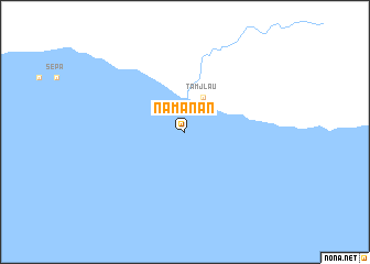 map of Namanan