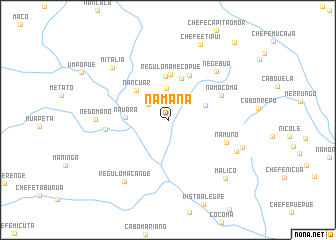 map of Namana