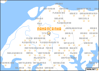 map of Nã Mancanha