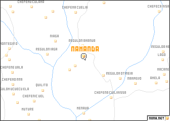 map of Namanda
