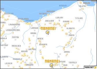 map of Namanei