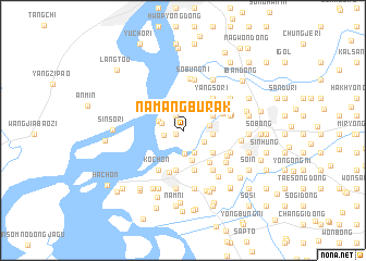 map of Namangburak