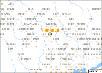 map of Namango