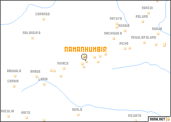 map of Namanhumbir