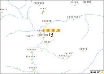 map of Namanja