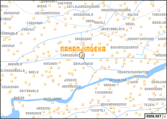 map of Namān Jindeka