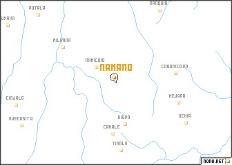 map of Namano