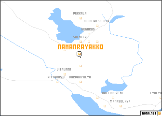 map of Namanrayakko