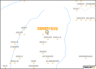 map of Namanyevu