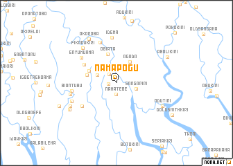 map of Namapogu