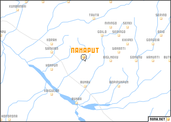 map of Namaput