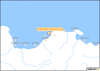 map of Namaramanga