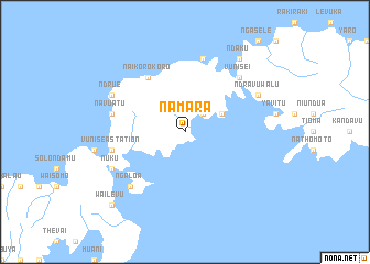 map of Namara