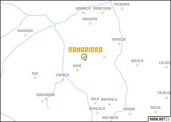 map of Namarirra