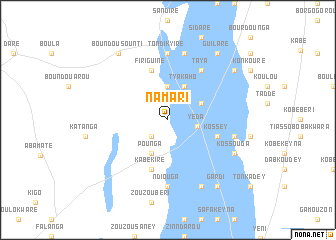 map of Namari