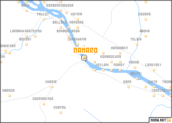 map of Namaro