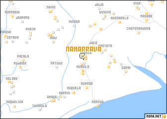 map of Namarrava