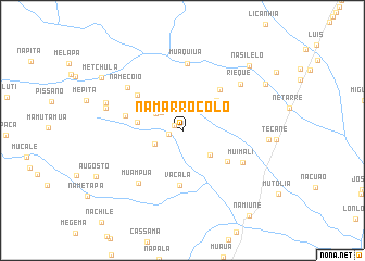 map of Namarrocolo