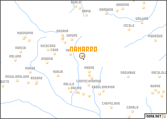 map of Namarro