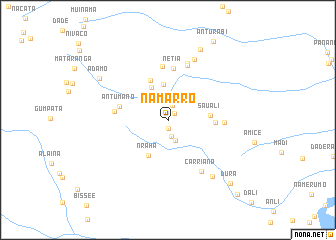 map of Namarro