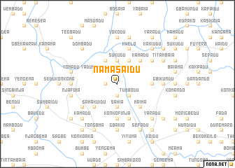 map of Namasaidu