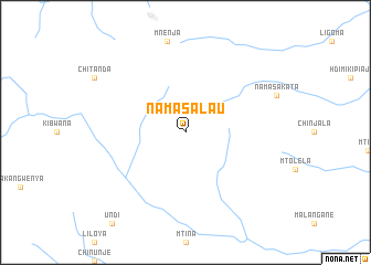 map of Namasalau