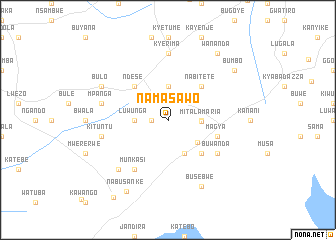 map of Namasawo