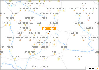 map of Namaso