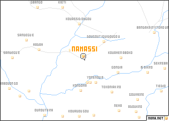 map of Namassi